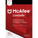McAfee LiveSafe - 3 Year, 1 Device (Download)